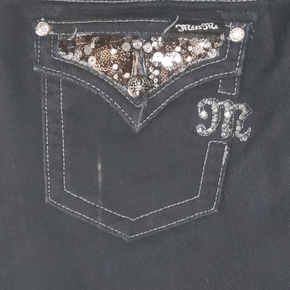 MISS ME SEQUENCE EASY BOOT JEANS JE5731EZR - Picture 6 of 9